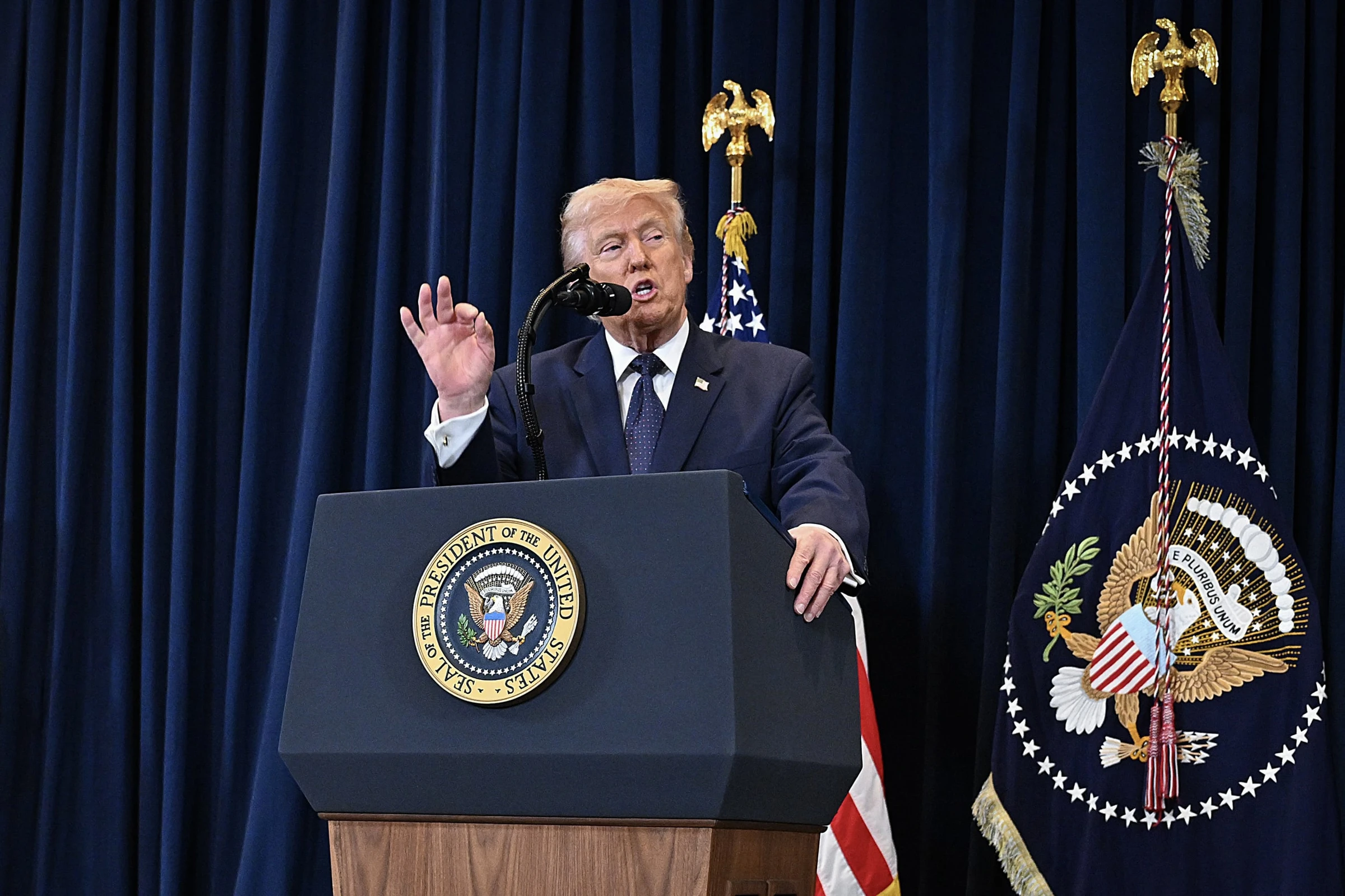 Trump suggests U.S.-Israeli operations against Iran nearing end