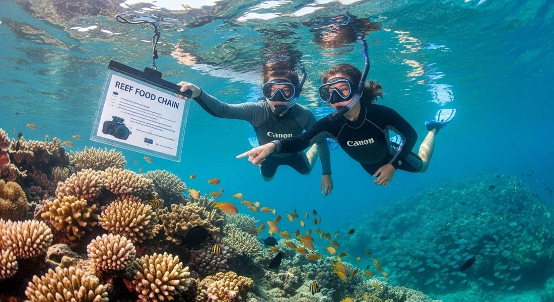 Caribbean coral reef food chains shortened by 60 to 70 percent