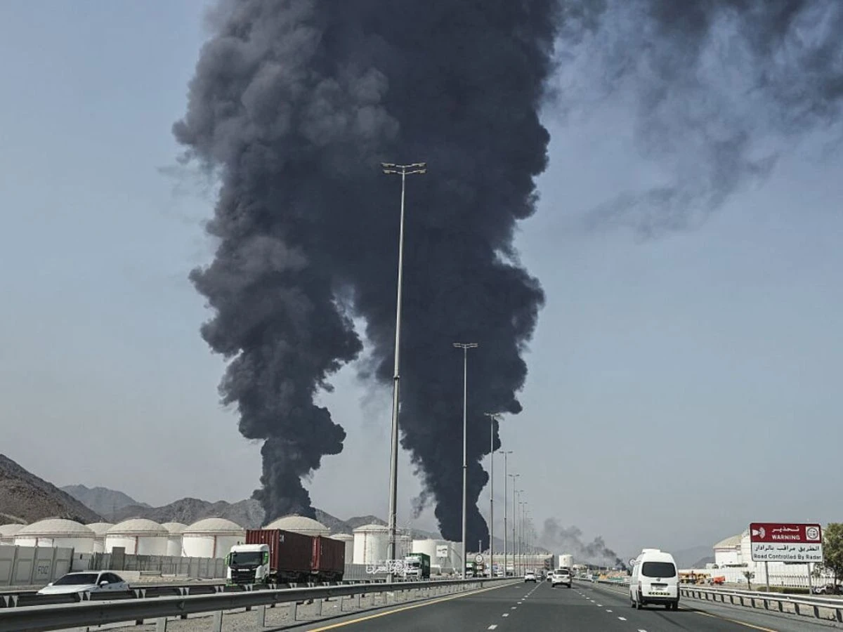 Iran Launches Drone Strikes on UAE Oil Terminal