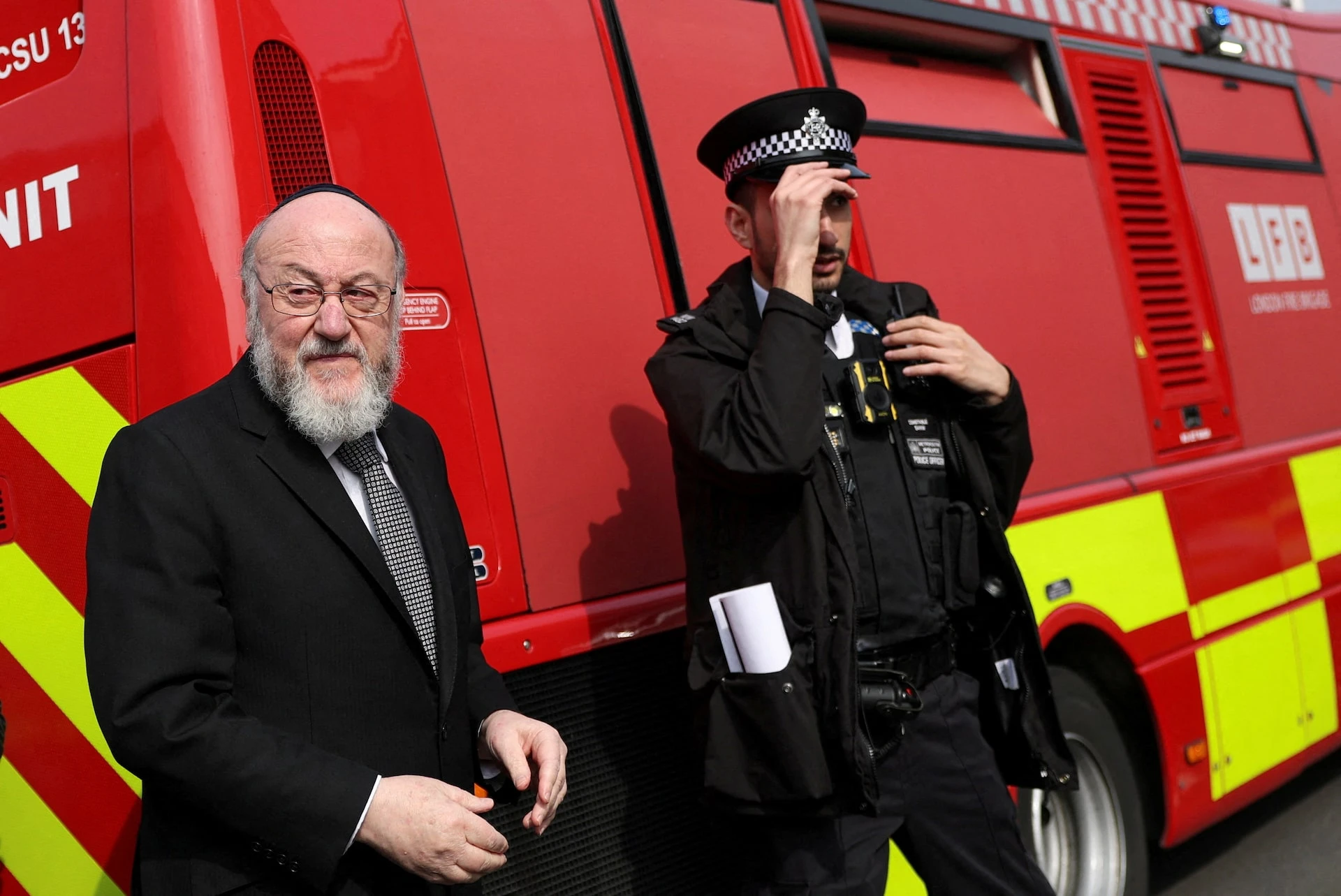 London police probe arson attacks on Jewish community