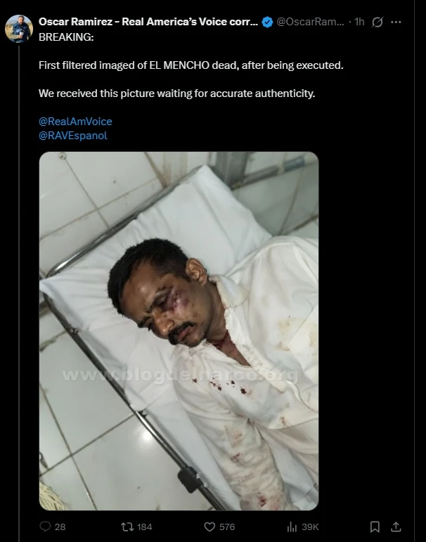 Mexican Army Kills Jalisco Cartel Leader El Mencho
