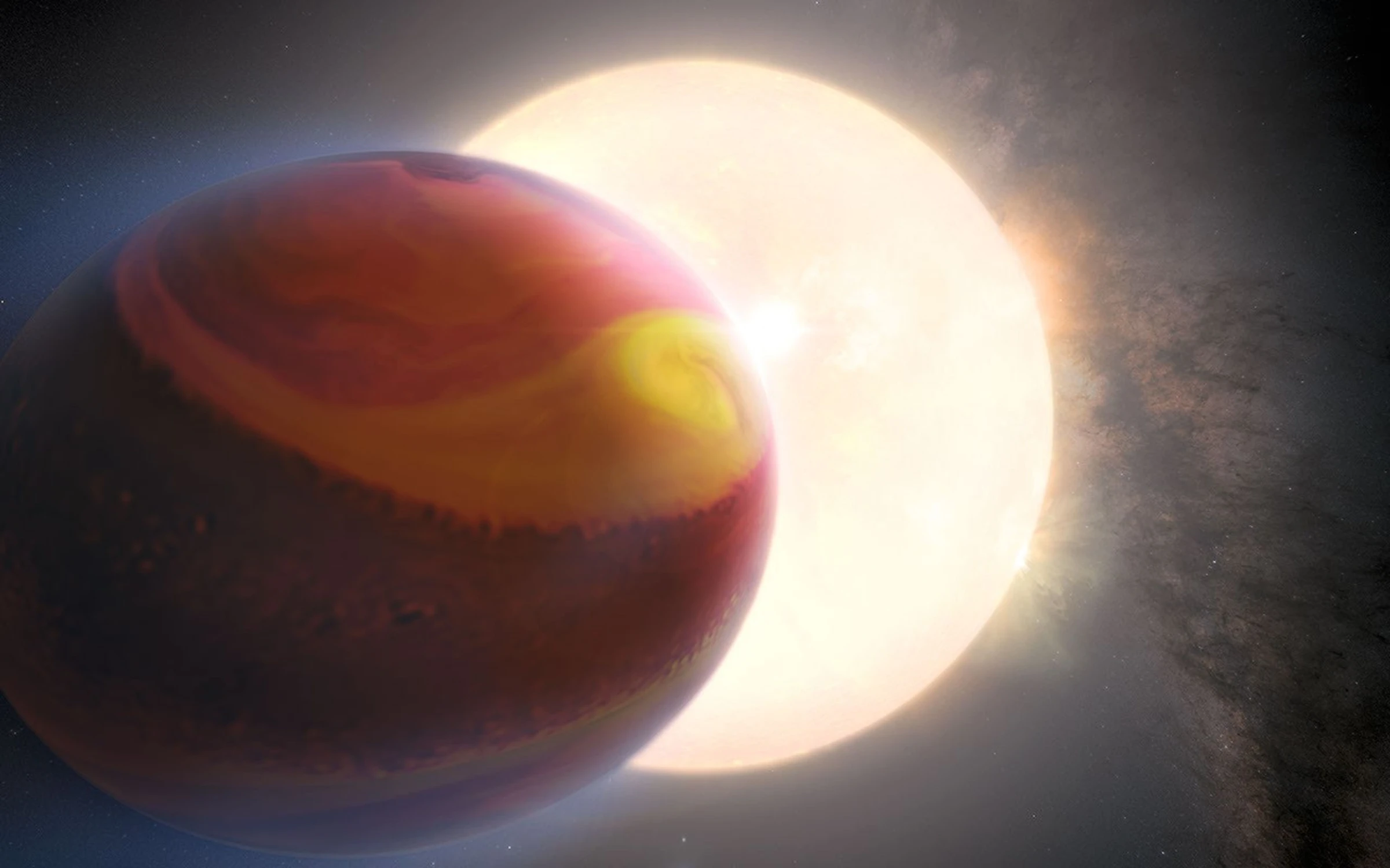 James Webb Telescope Maps Weather on WASP-94Ab