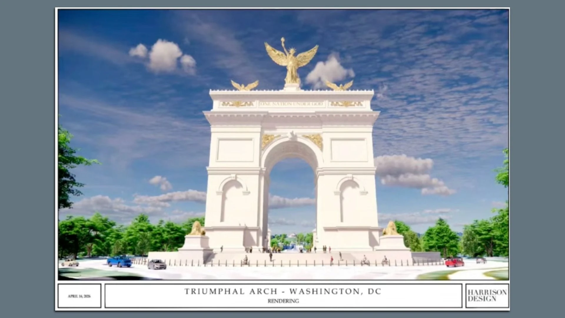 US Commission Approves Trump's Controversial 250-Foot Arch