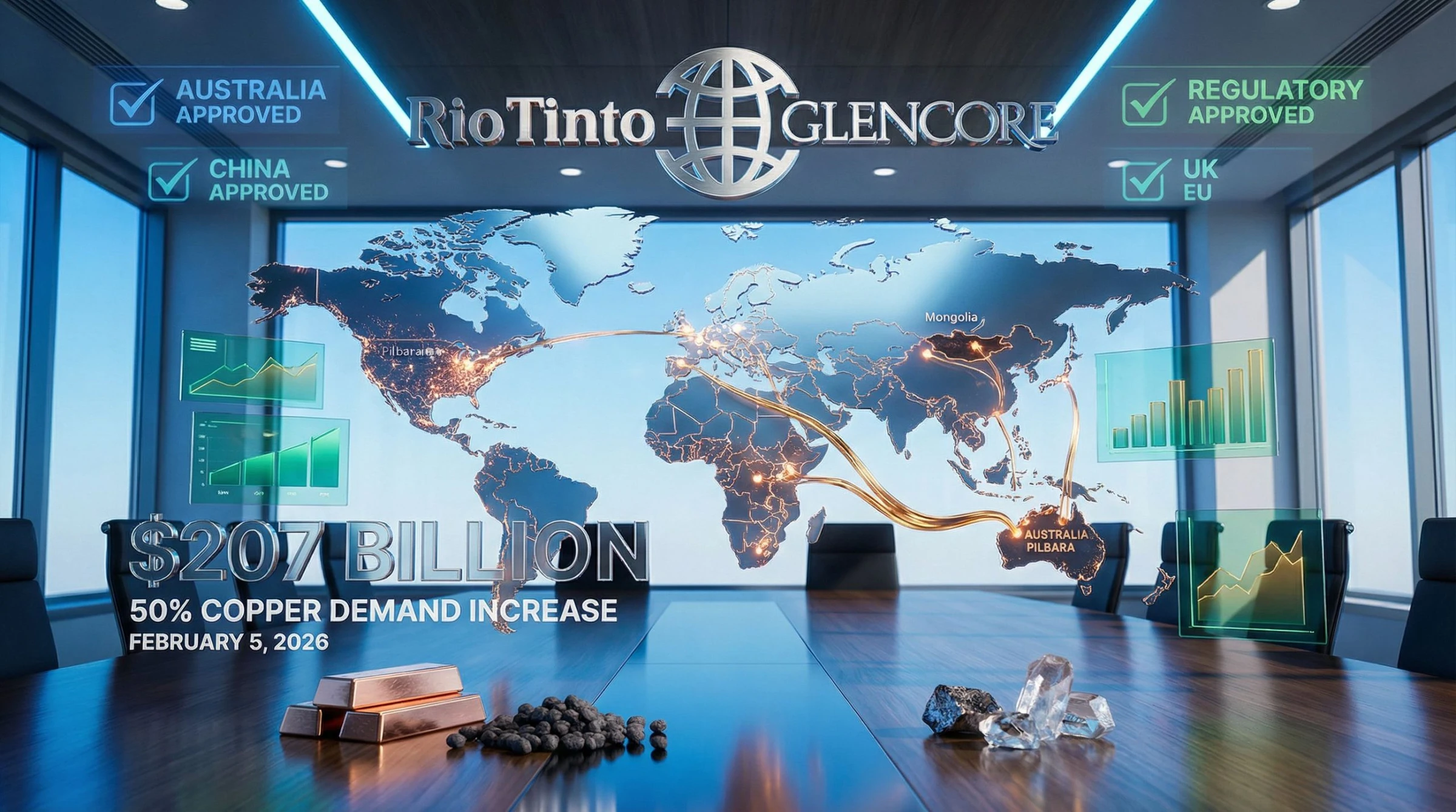 Glencore and Rio Tinto Explore Merger Talks