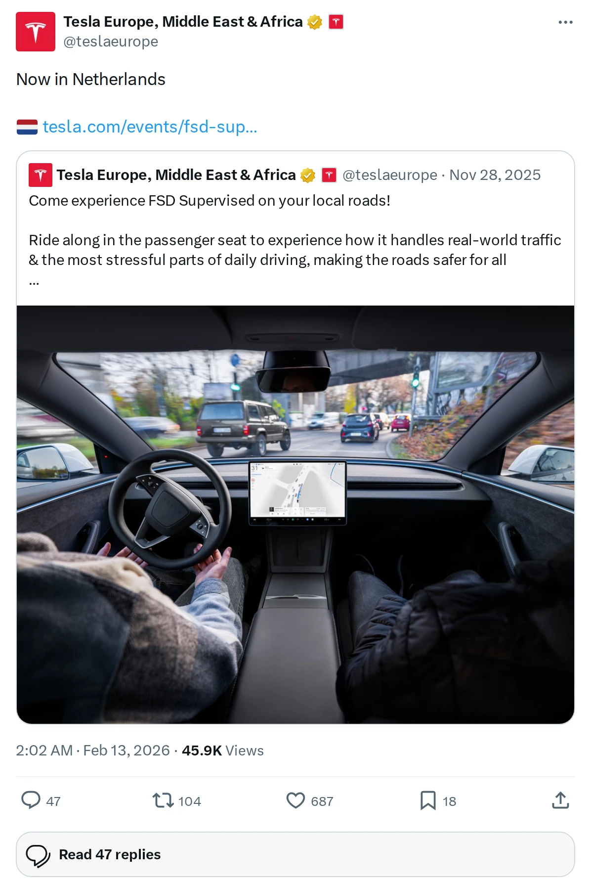 Tesla's FSD Software Gains First European Approval