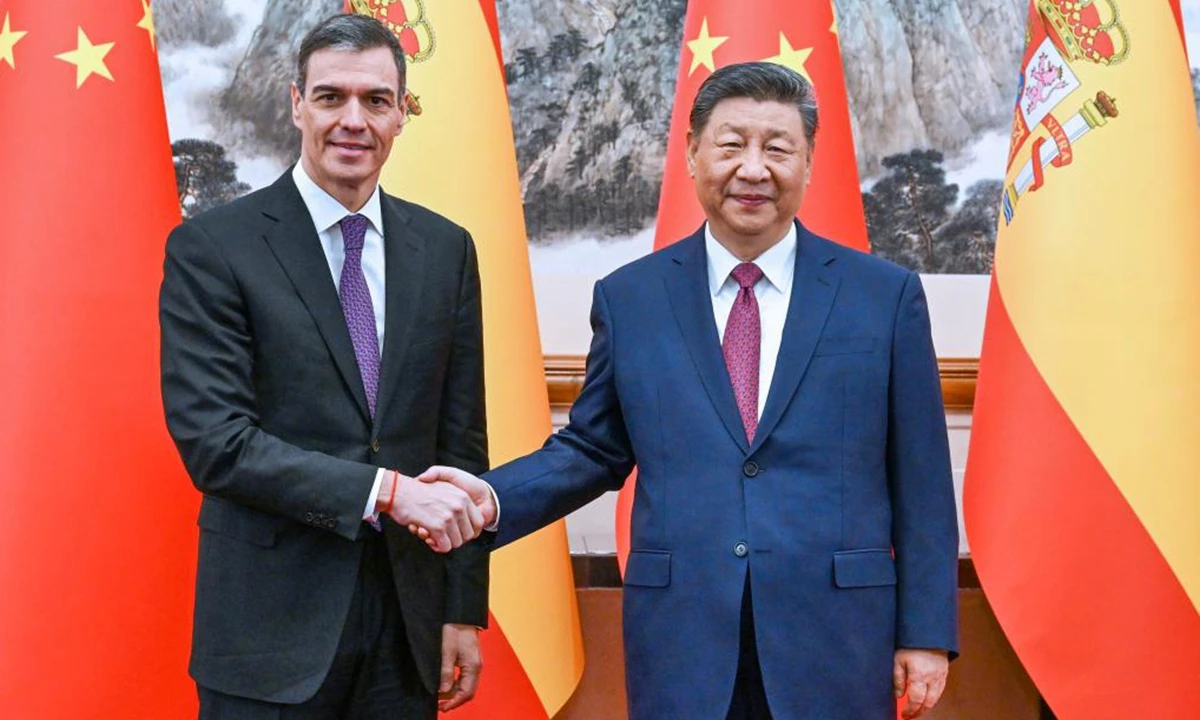 Xi Jinping and Sánchez Discuss EU-China Cooperation