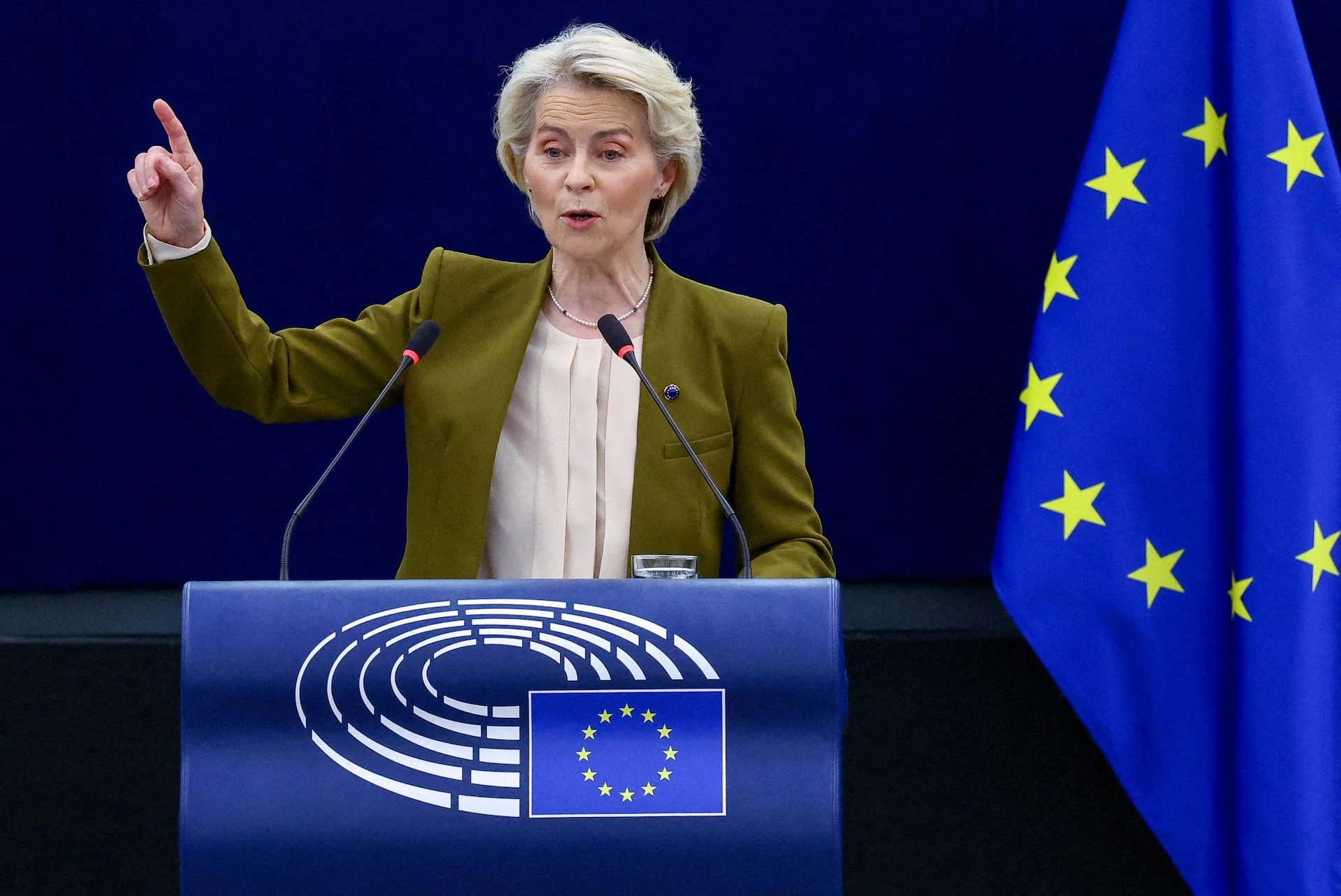 Von der Leyen Defends EU Emissions Trading System