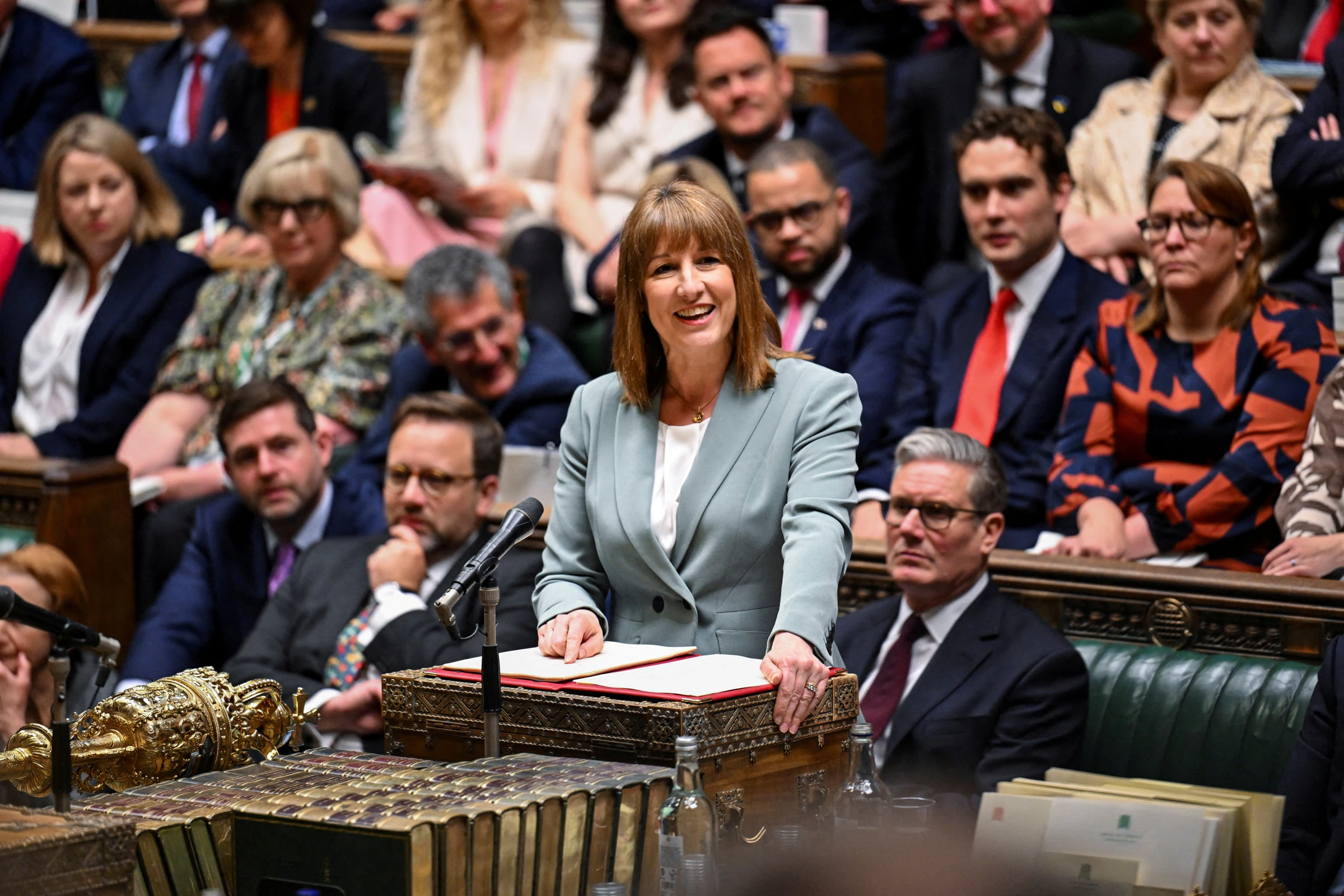 UK Reports Record Budget Surplus of £30.4 Billion