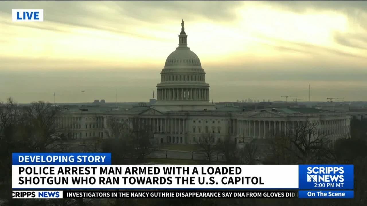 Georgia Teen Arrested Near U.S. Capitol with Shotgun