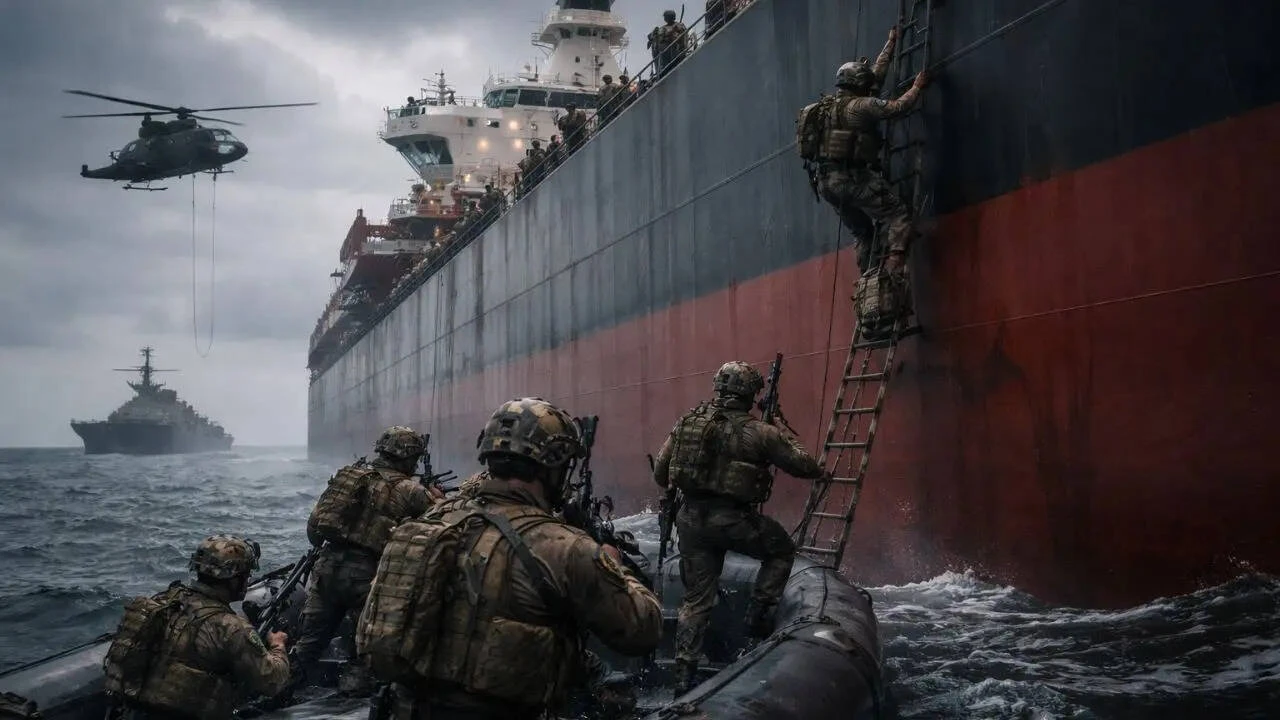 US Navy Intercepts Iranian Cargo Ship in Gulf