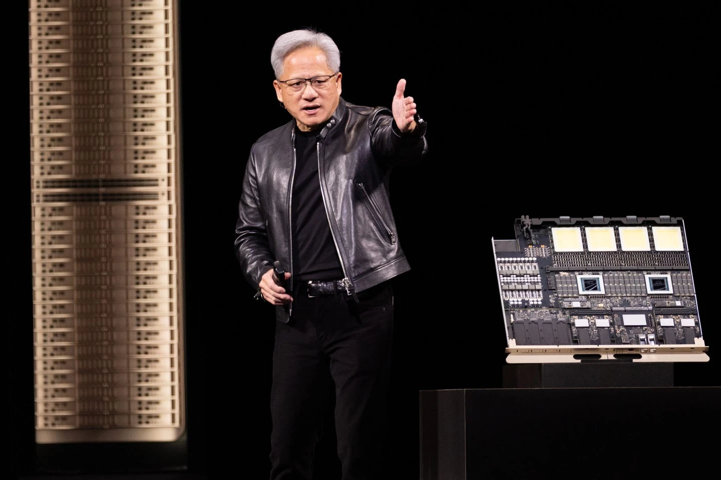Nvidia CEO urges caution against AI fearmongering
