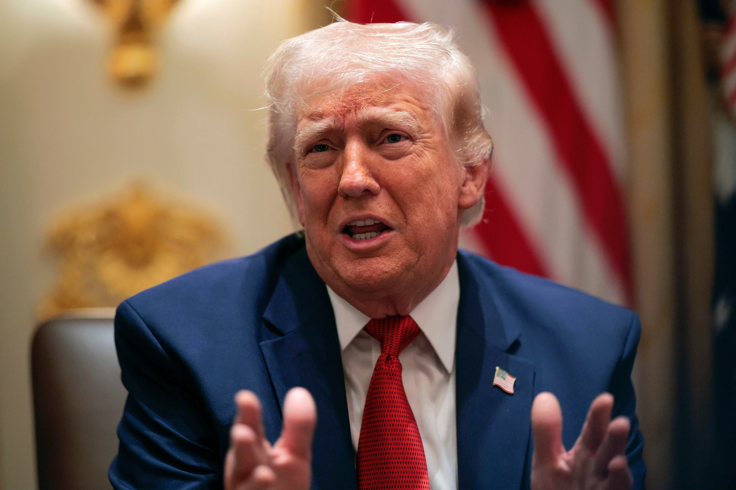 Trump's Approval Rating Falls to -20 Amid Iran War