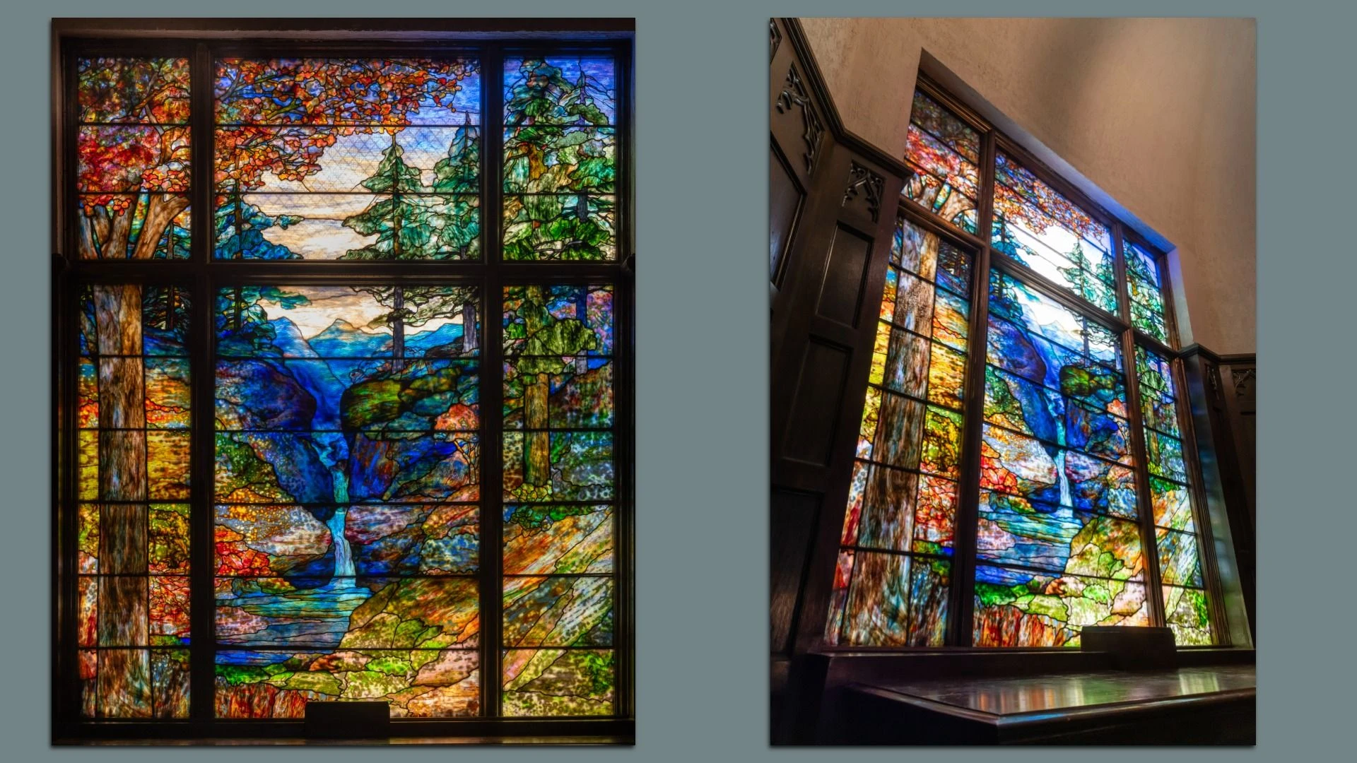 Crystal Bridges Museum Installs Historic Tiffany Window