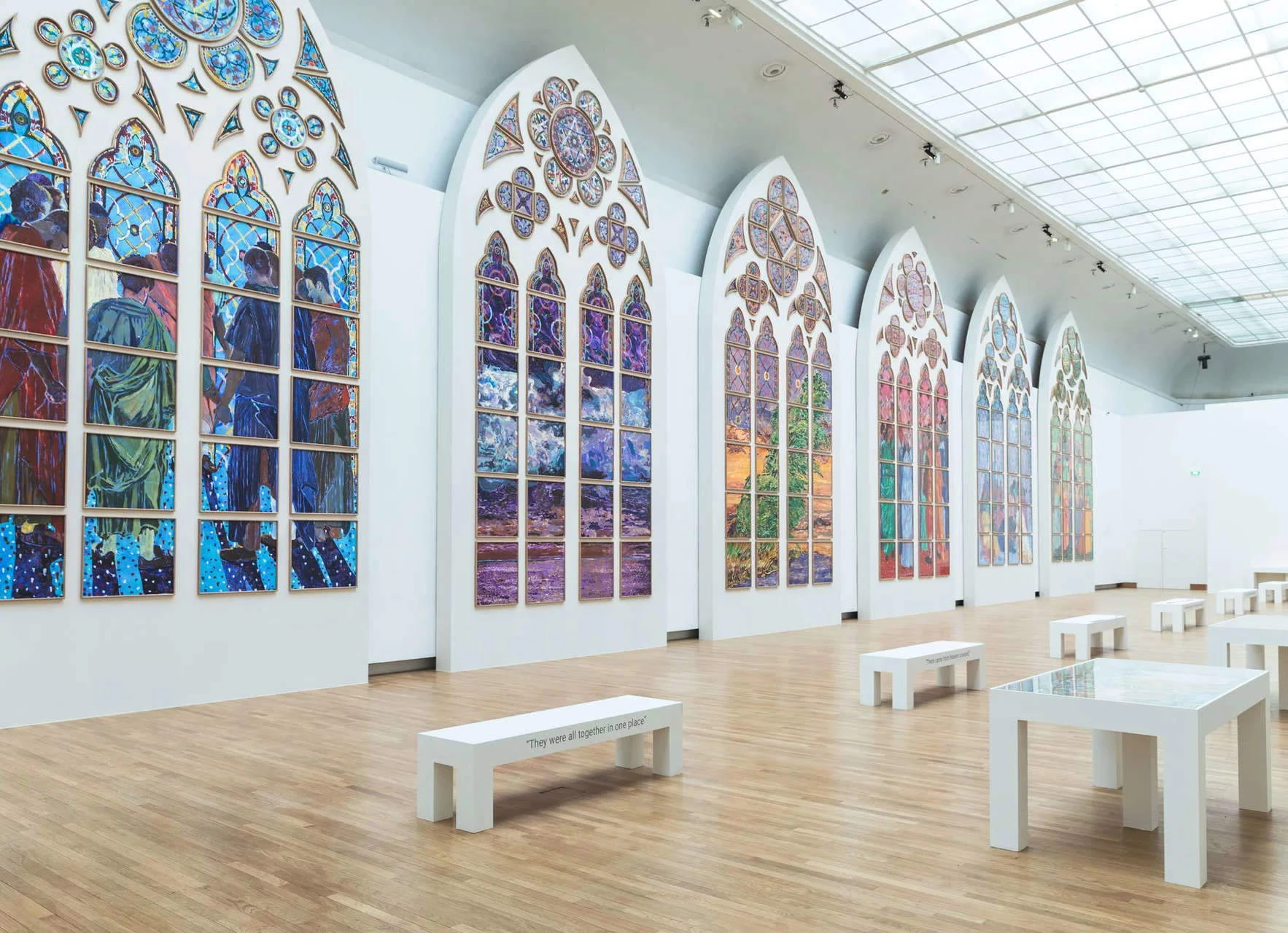 Claire Tabouret's Notre-Dame stained-glass designs unveiled