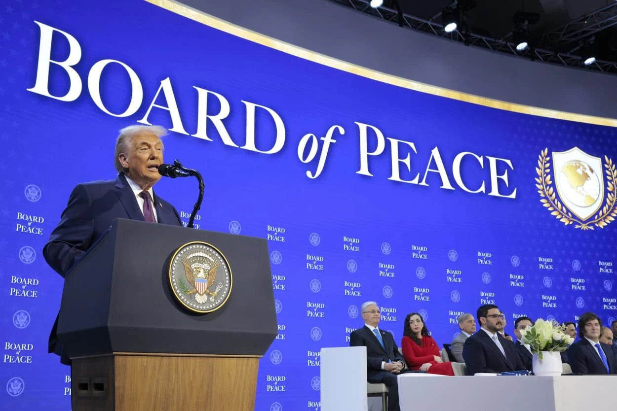 Trump Launches 'Board of Peace' at Davos Forum
