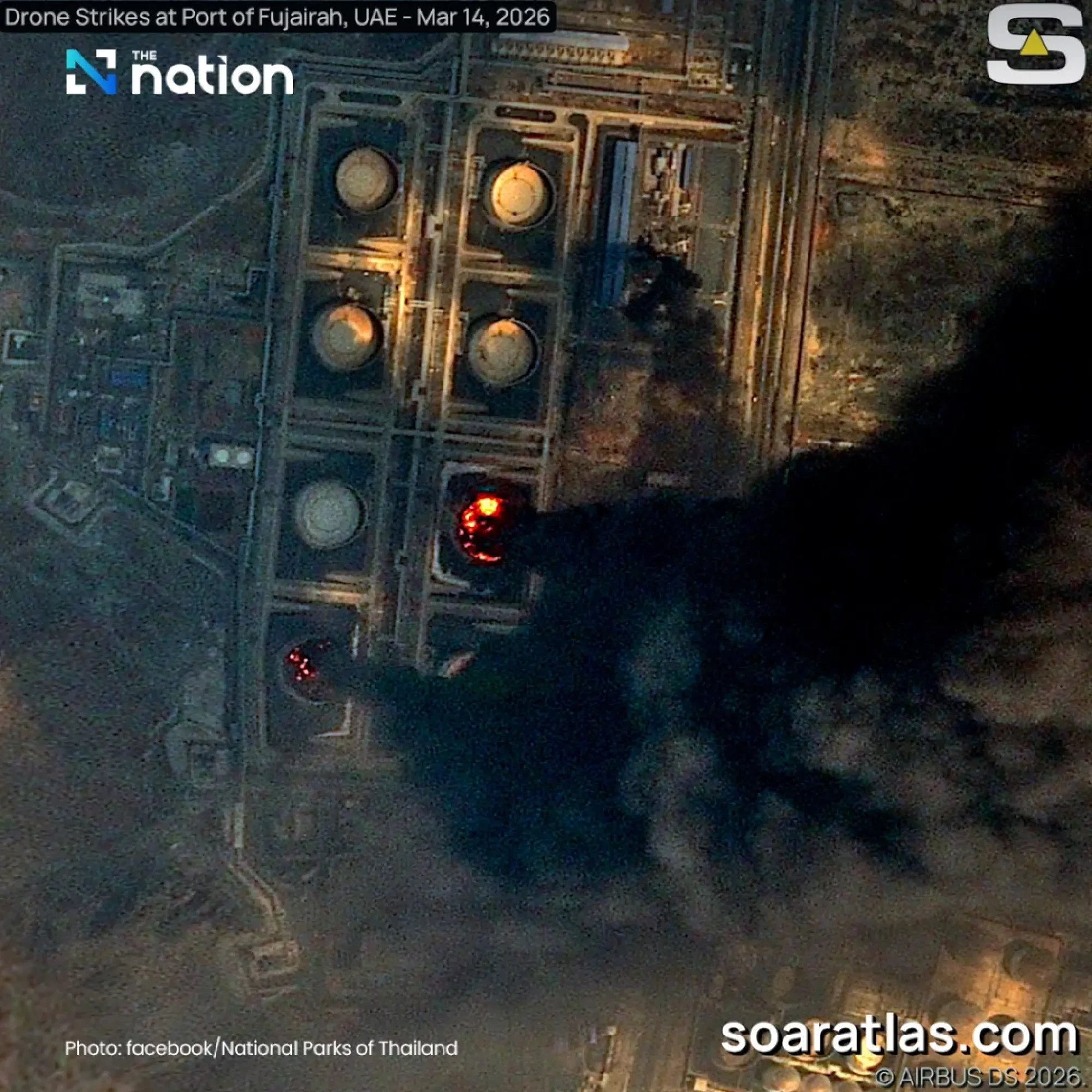 Fujairah Port Suspends Oil Loading After Drone Attack