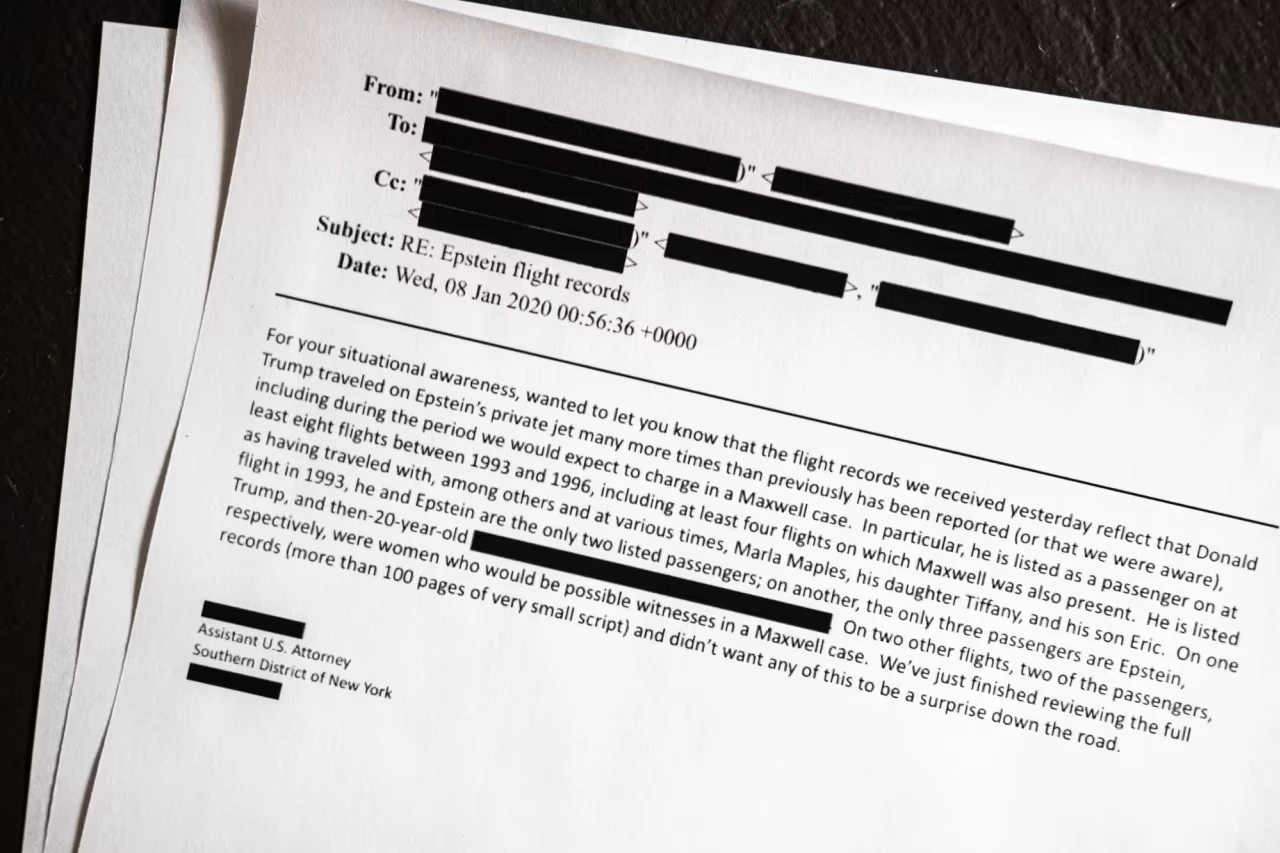 DOJ Releases Epstein Files Including Allegations Against Trump