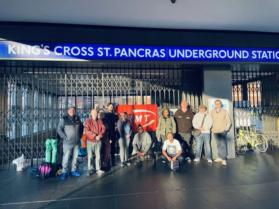 RMT Union Plans 12-Day Strike Disrupting London's Hospitality