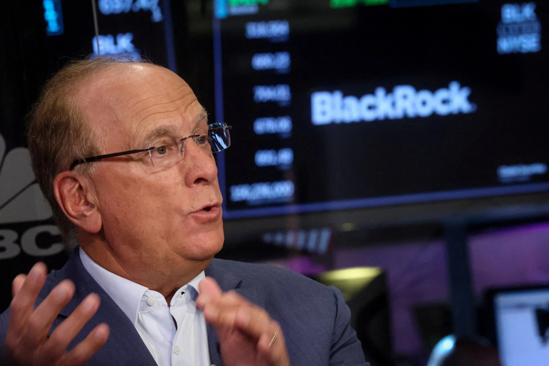 Larry Fink warns of recession risks from high oil prices