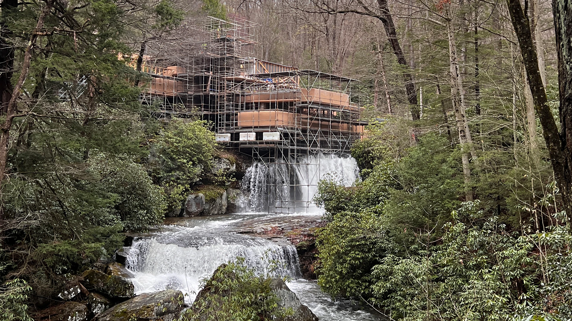 Fallingwater conservation project addresses leaks and climate resilience