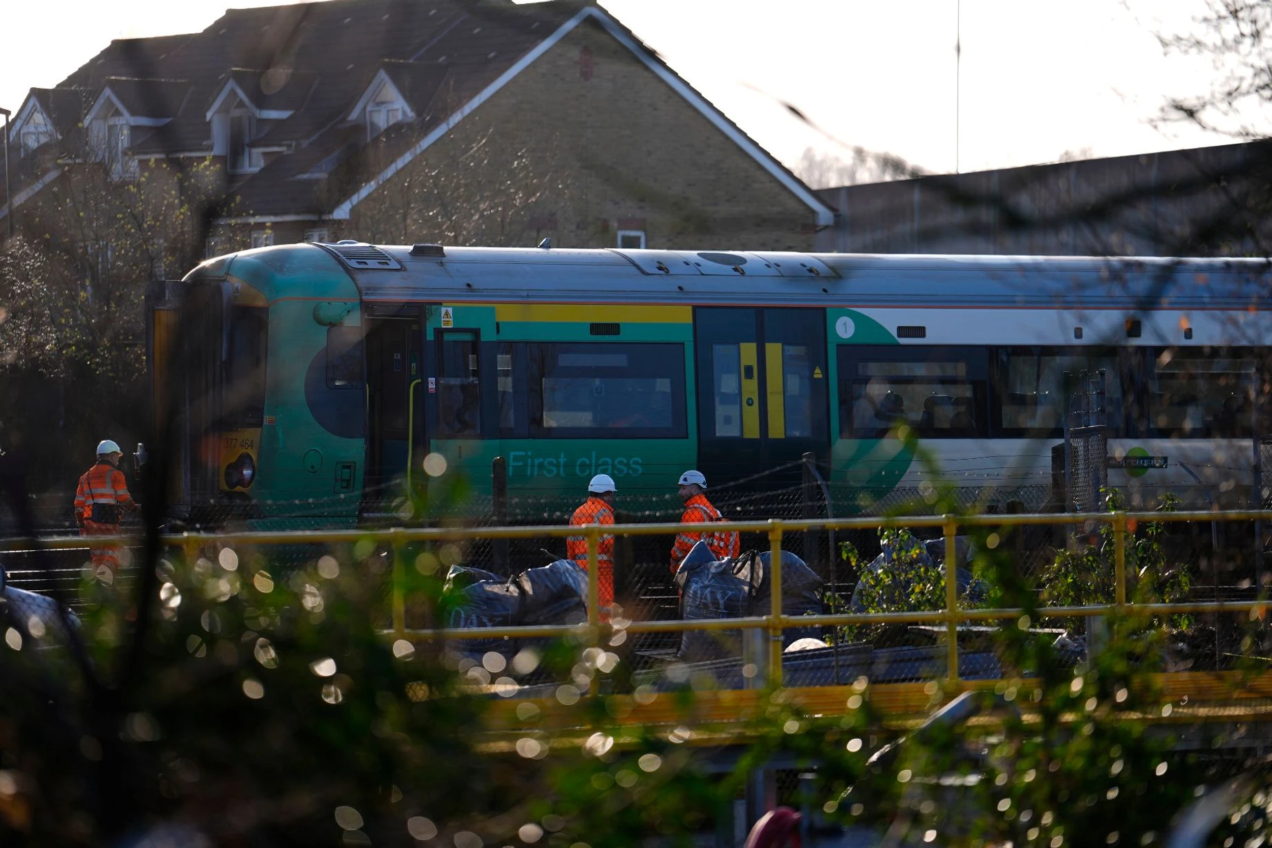 UK Rail Services Disrupted After Southern Train Derailment
