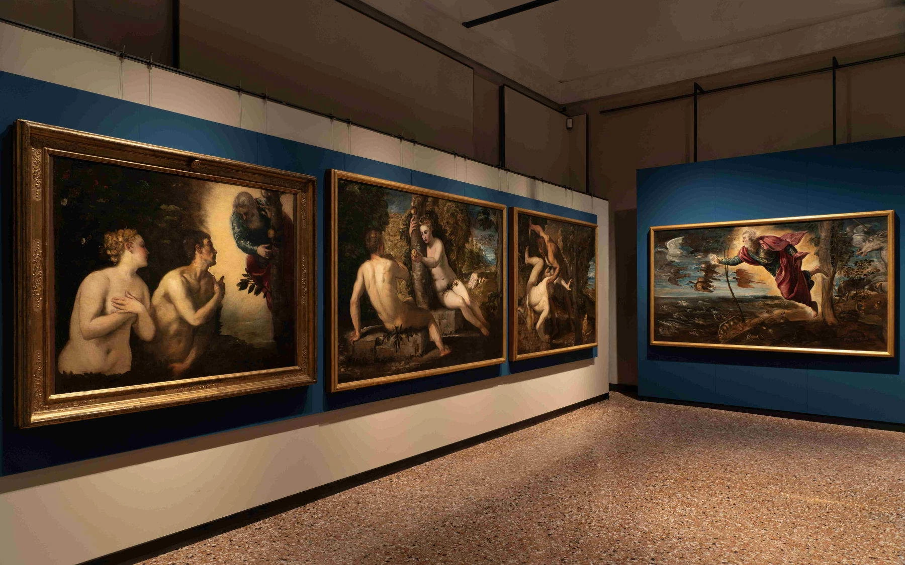 Tintoretto's Genesis Series Reunited in Venice Exhibition