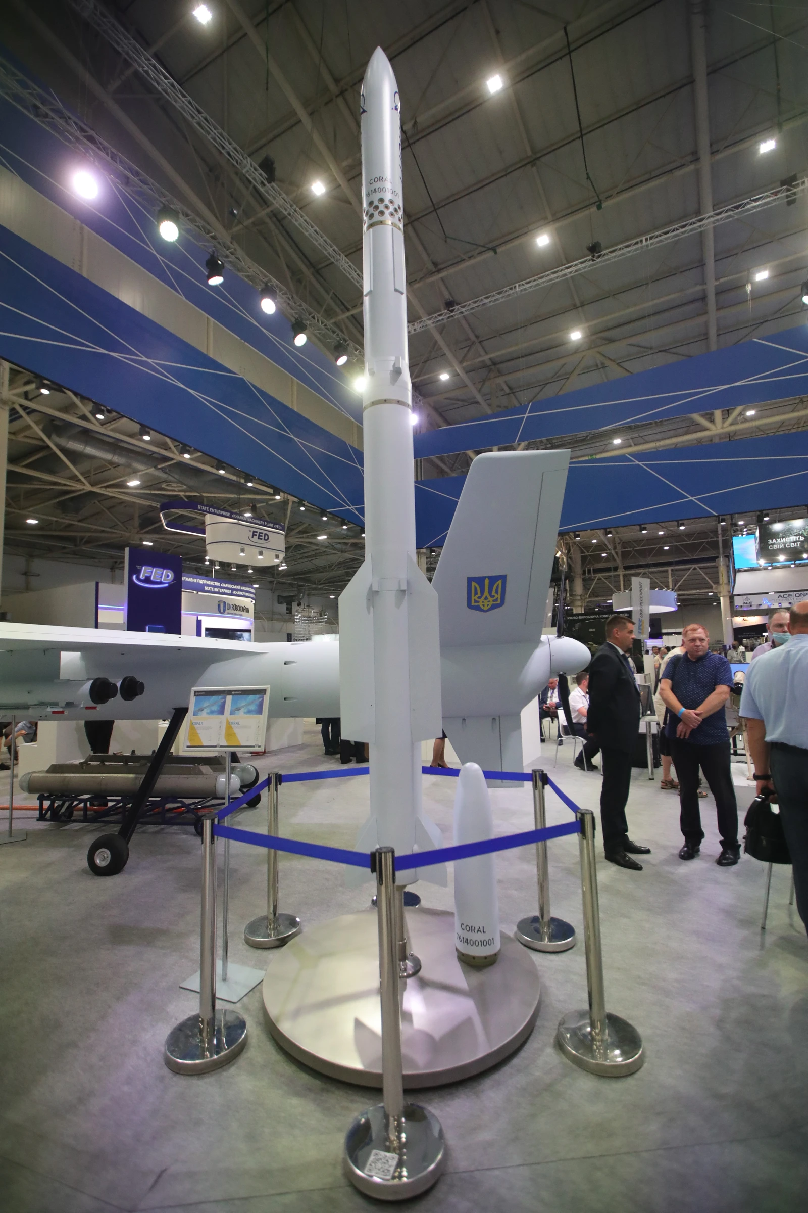 Zelensky unveils Koral missile to boost air defense