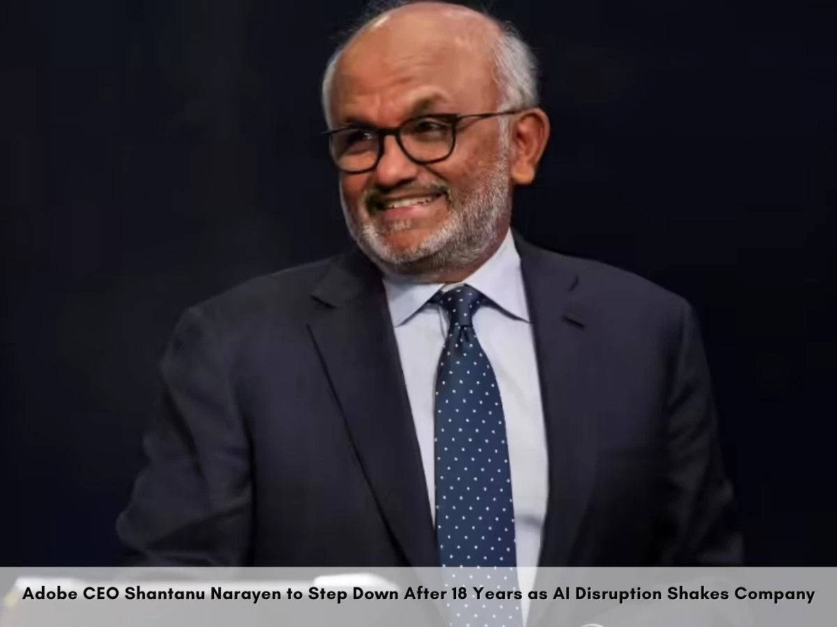 Adobe CEO Shantanu Narayen to resign after 18 years