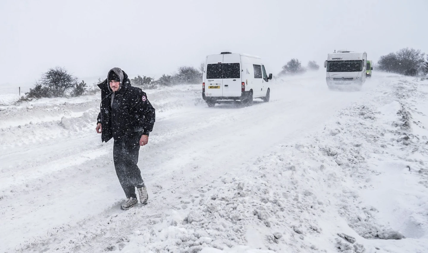 Over 330 UK schools closed due to severe snowfall