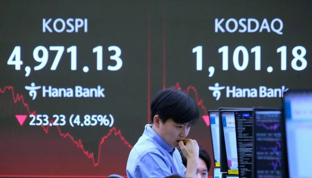 KOSPI Index Plummets 12% Amid Iran Tensions