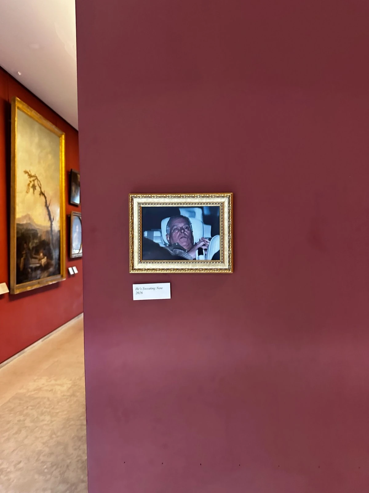 Activists Display Photo of Arrested Andrew Mountbatten-Windsor