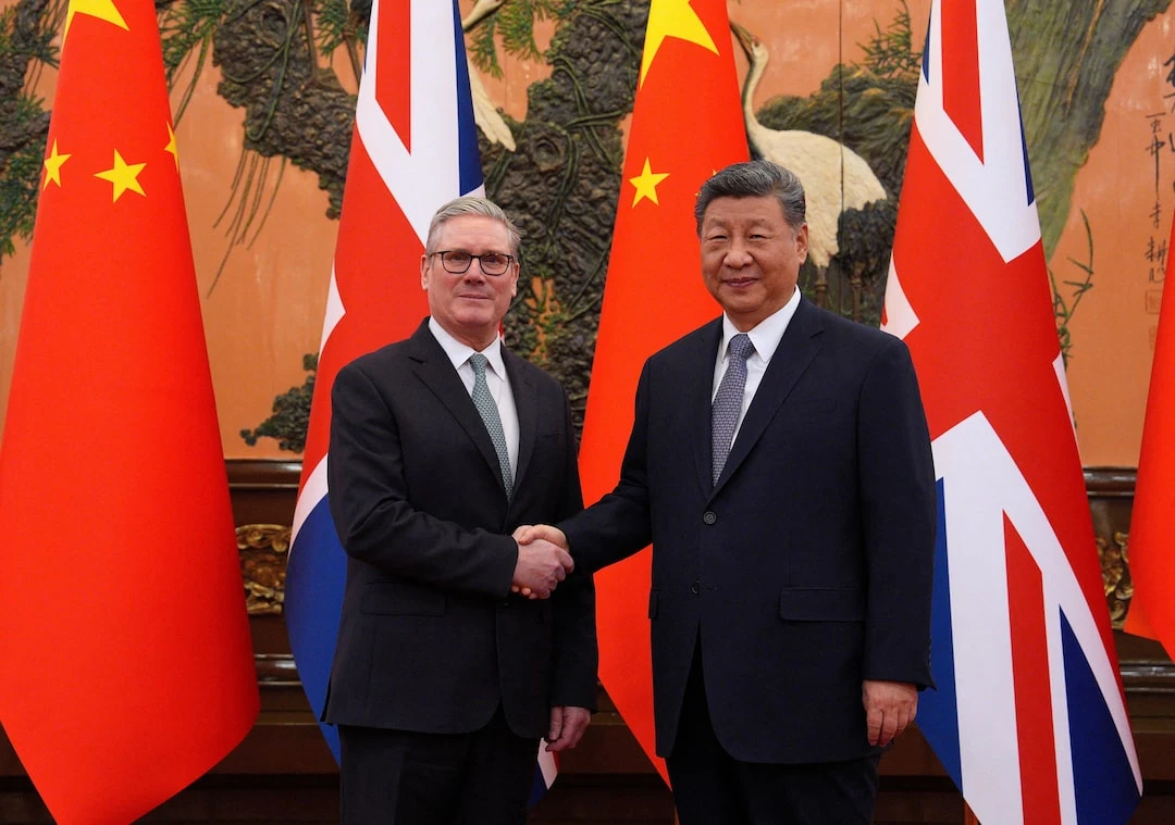 Starmer visits China to strengthen UK economic ties