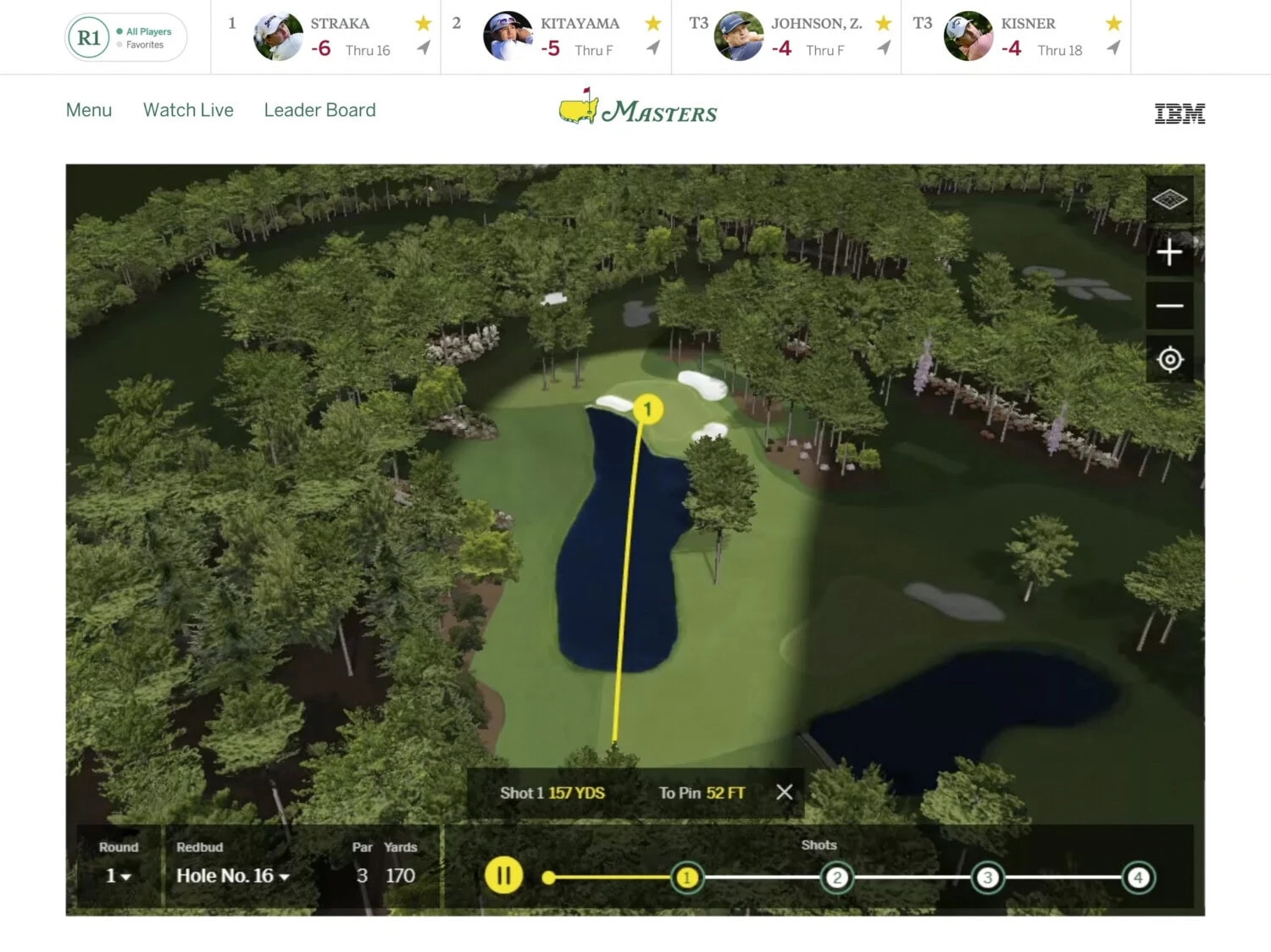 IBM Partners with Masters to Enhance Fan Engagement