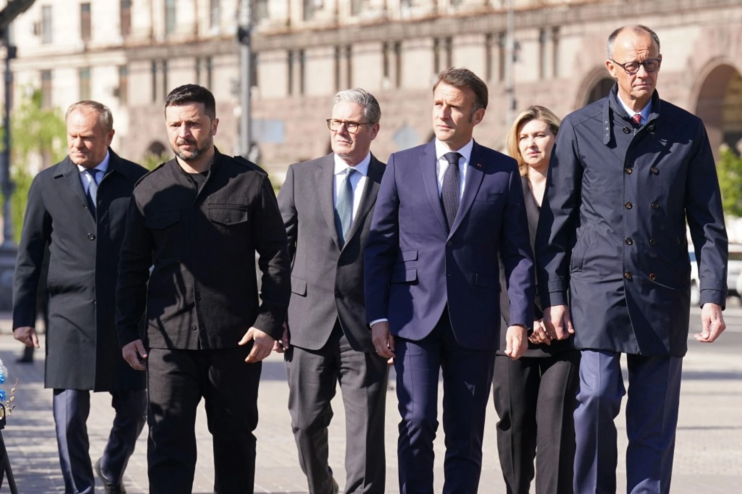 European Leaders Visit Kyiv to Reaffirm Support for Ukraine