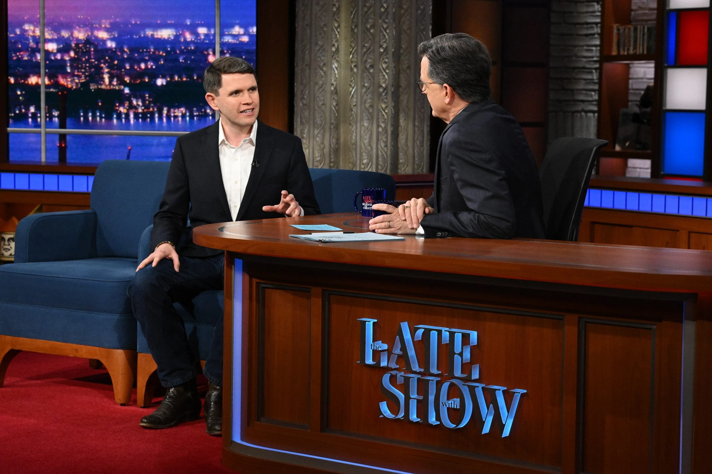 Colbert Claims CBS Blocks Interview with Talarico