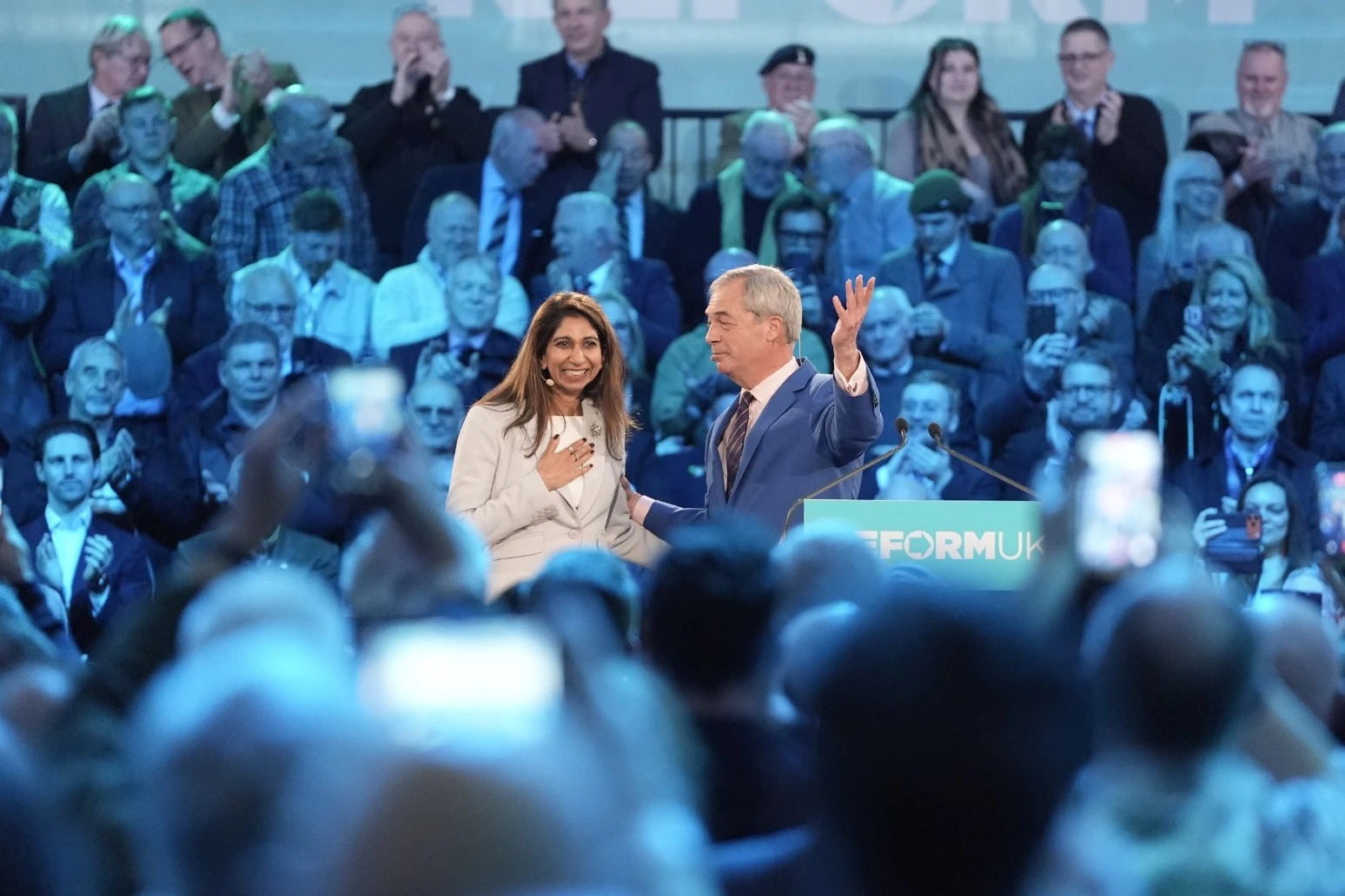 Suella Braverman Joins Reform UK Amid Tory Defections