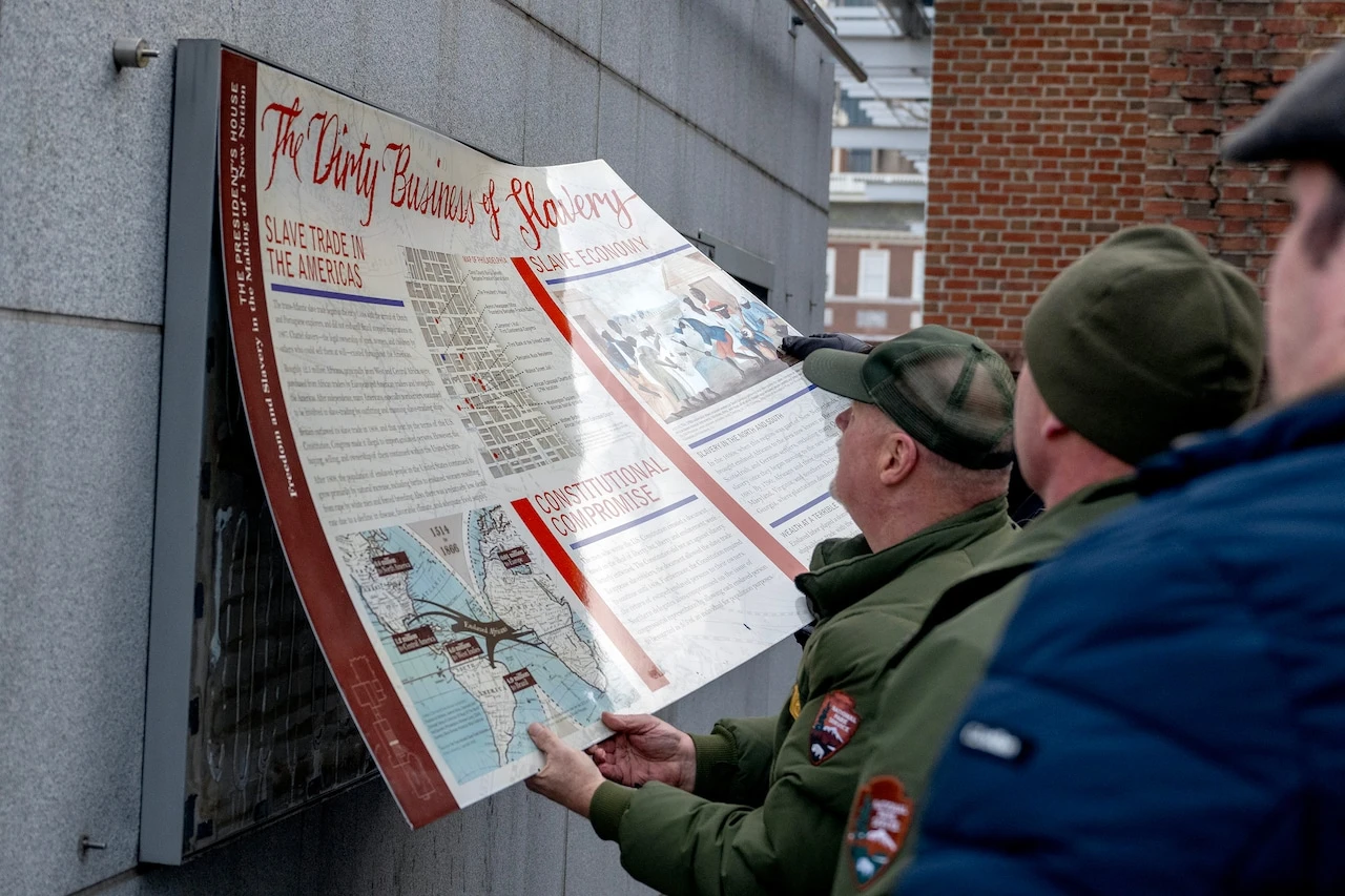 US Removes Slavery Memorial Amid Controversial Executive Order