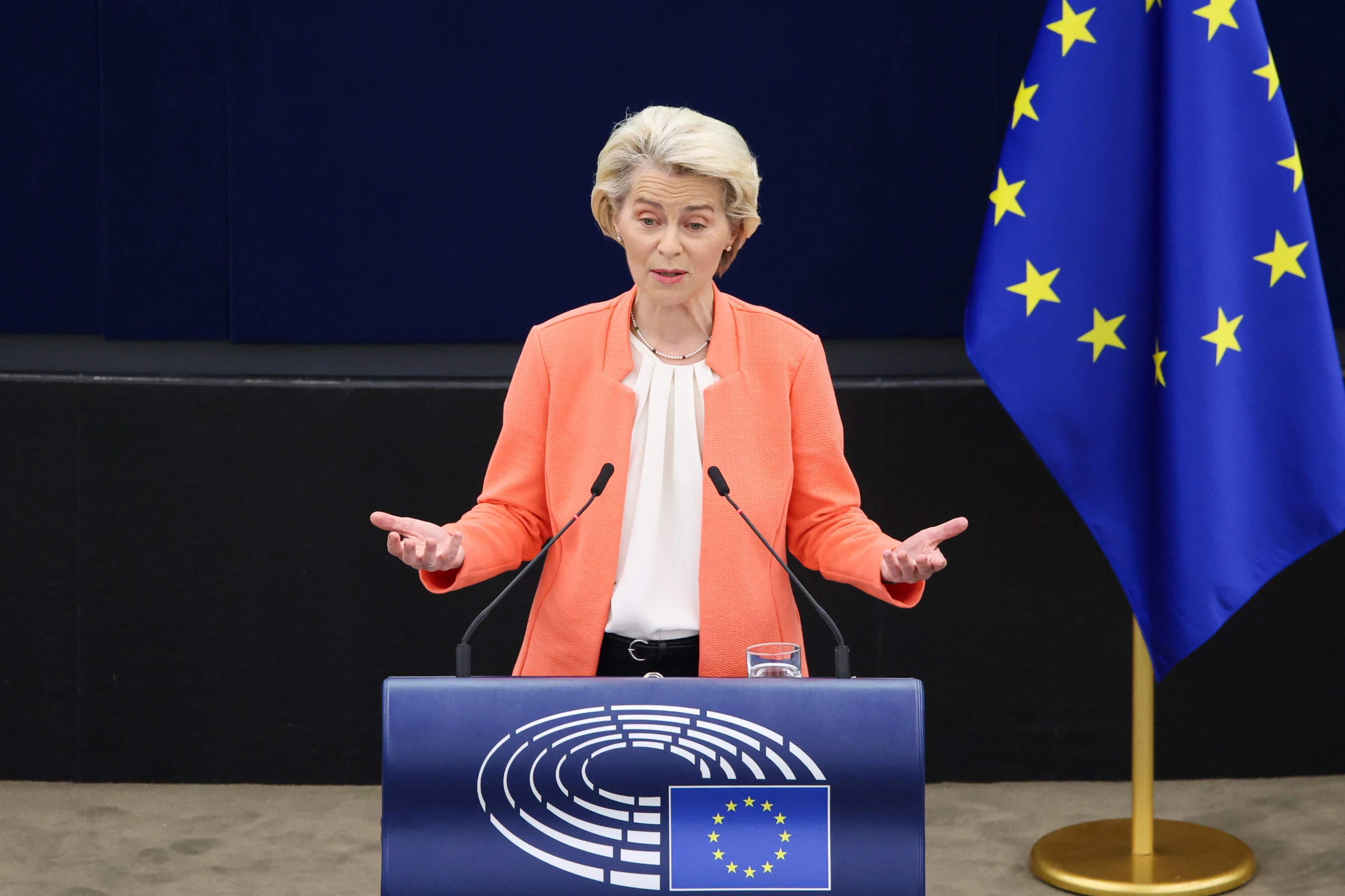 Von der Leyen urges smaller coalitions for EU economic initiatives